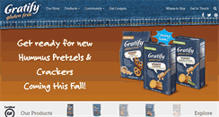 Desktop Screenshot of gratifyfoods.com